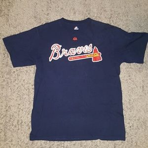 Atlanta Braves Navy Blue SIZE MEDIUM